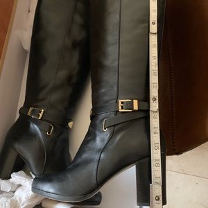 Michael Kors Leather Boots-Arley-Womens Size 9M